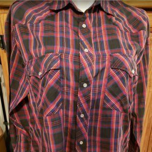 Sierra Pacific  Pearl Snap Western shirt Men's SZ L EUC